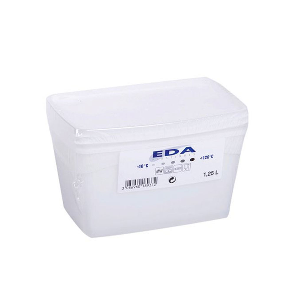 PLASTART boîte de congélation alimentaire 2,1 L, Incassable Souple  Congélation rapide.BPA free. à prix pas cher