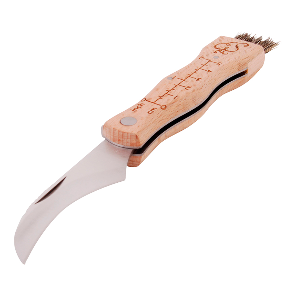 Couteau à champignons avec brosse – L'avant gardiste