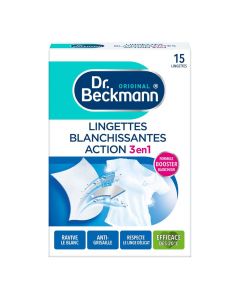 Lingettes Blanchissantes x15 Dr Beckmann