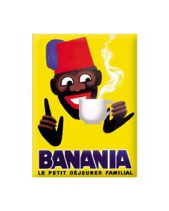 Magnet Banania Le Petit Déjeuner Familial