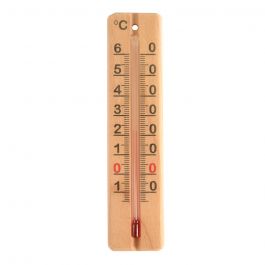 Thermomètre classique bois