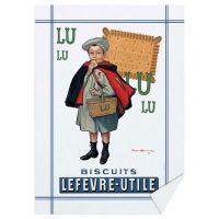 Torchon Le Petit Ecolier de Lu