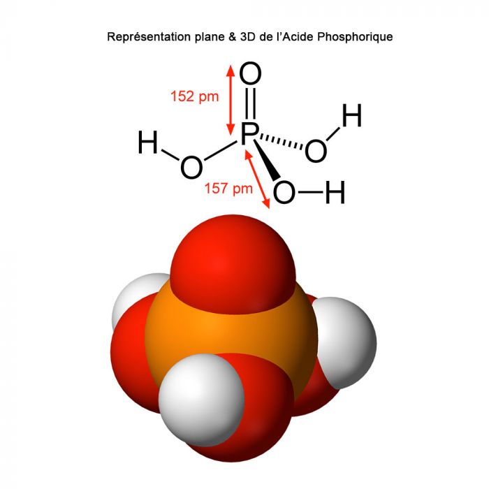 Acide Phosphorique 75%, Phosphate d'Hydrogène 