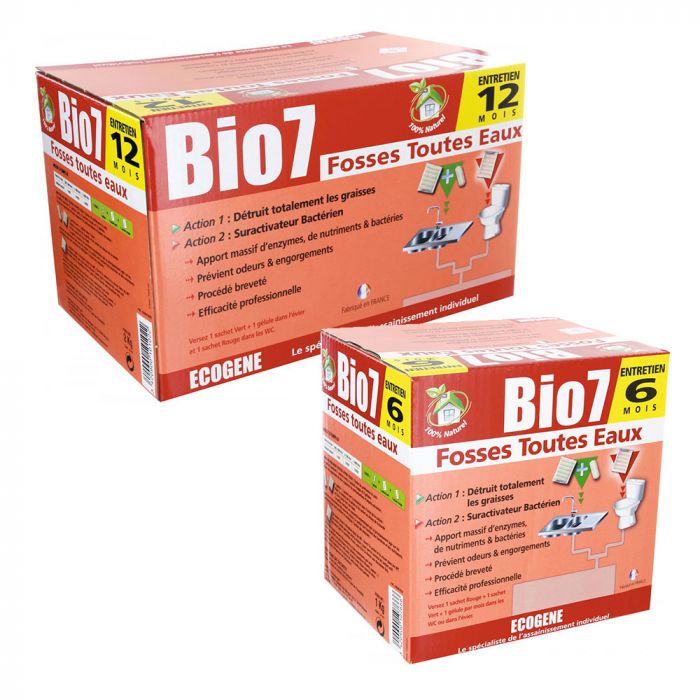 BIO SEPT - Bio activateur pour eau et fosse septique - 2 kg