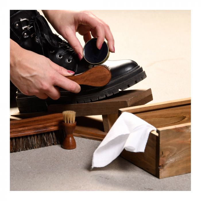 Kit d'entretien de chaussures, outils de nettoyage de chaussures