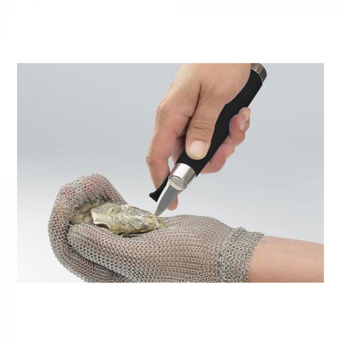 Couteau à huître Oxo lame courbée en acier inoxydable