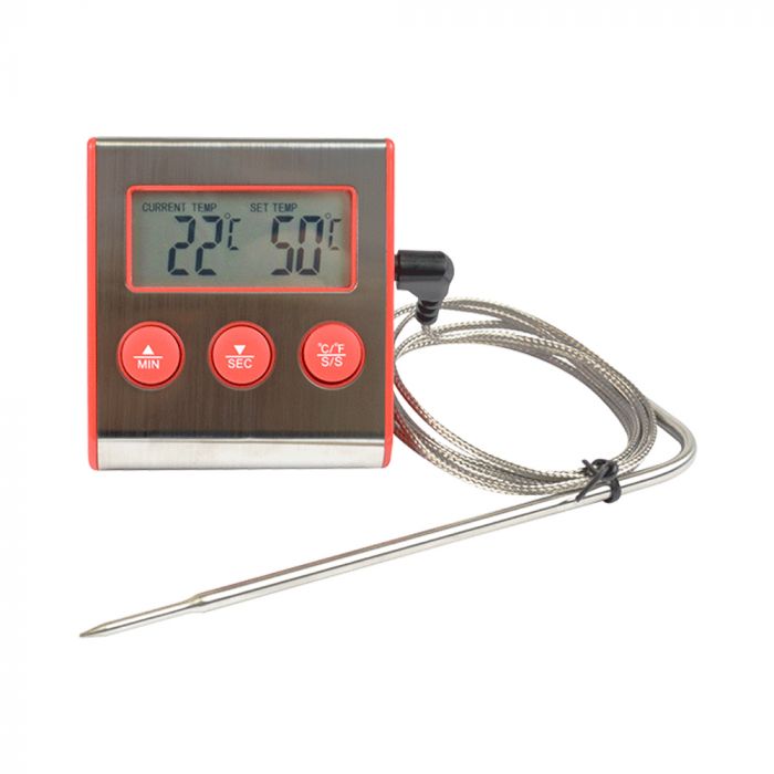 Thermomètre digital à cheminée