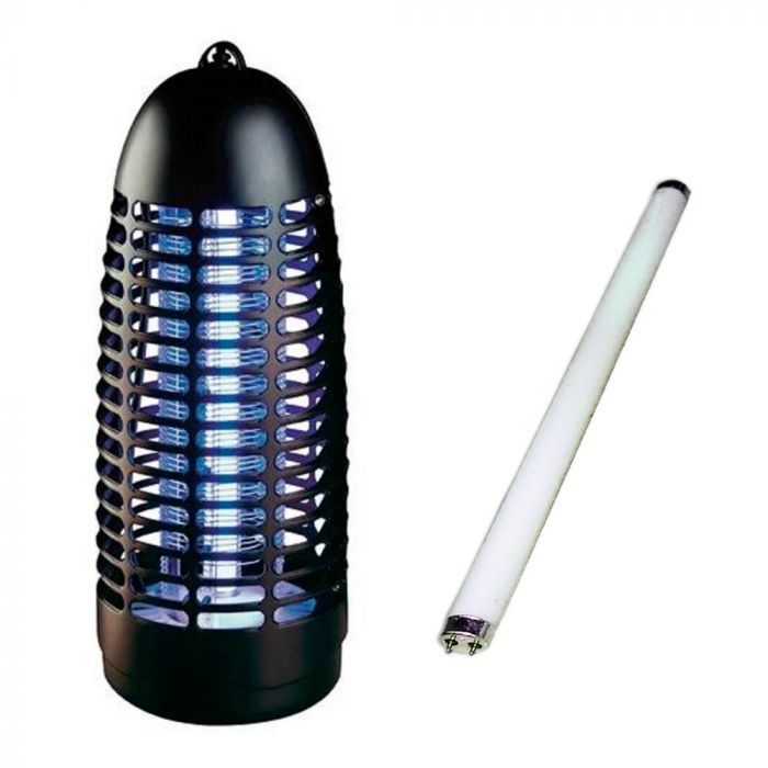 Lampe UV et tapette à mouche électrique avec norme 2 en 1 - Anti moustiques  et